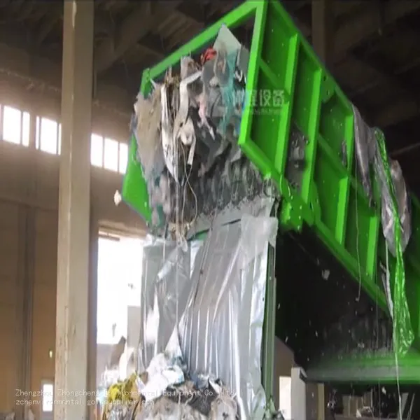 ZhengZhou ZhongCheng Environmental Equipment Large Urban Garbage Sorting Equipment Municipal Solid Waste Sorting Machines/RDF Making Equipment Manufacturing Line photo-2