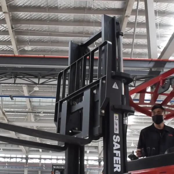 Safer High Quality 2 Ton Telehandler Full Electric Walkie Pallet Stacker Automatic Transmission Forklift Price photo-5