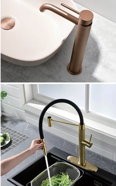 Diverse Material Options Innovative Design Practicality Basin/Kitchen Mixer Series photo-2