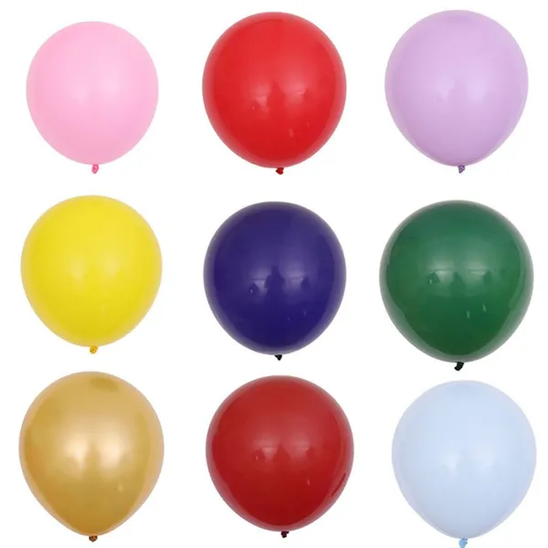 Low Price 16 Inch Party Decoration Helium Metallic Ballon Red White Green Pink Orange Colors 18inch Latex Balloons photo-6