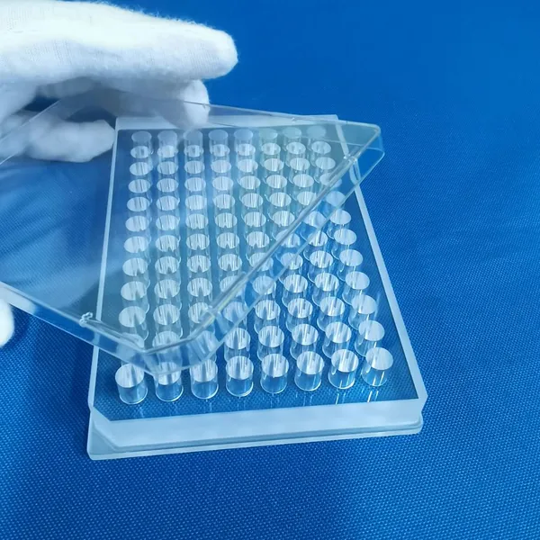 General Standard Quartz GLass UV 96 Well Plates Sigma / 96 Well Microplates / Detachable Multiwell ELISA Plates NEW photo-2
