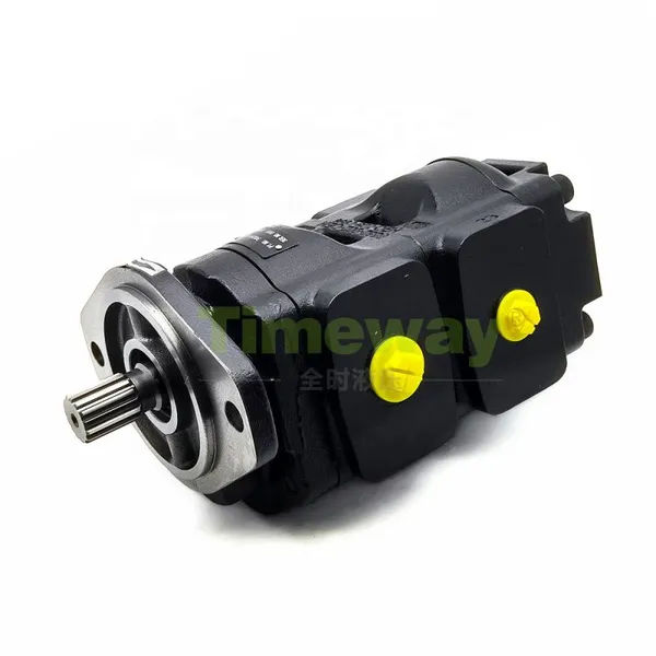 Hydraulic Pump Gear Pump Tandem Pump Double Gear Pump 7029120022 Gear Oil Pump Compatible With JCB Backhoe Loader 1550B 1600B photo-2