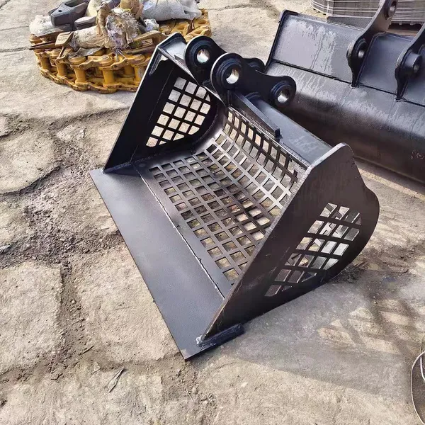 Robust Steel Construction Excavator Crusher Attachment for Efficient Material Reduction photo-2