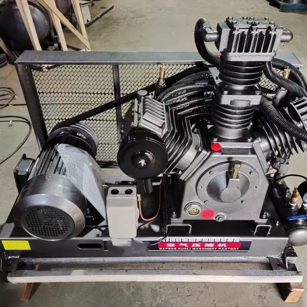 Saman W-0.6/8 piston type air compressor, with stable performance and high gas output capacity