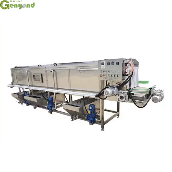Genyond Continuously Spraying Candy Cooling Tunnel for Food Beverage Processing Line Manufacturing Plant