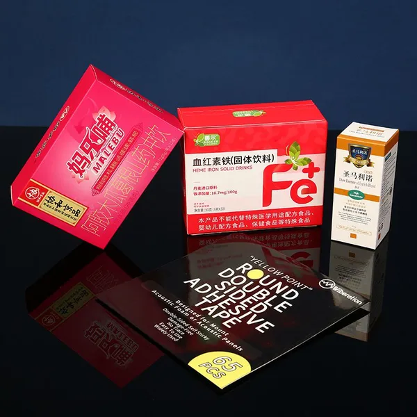 Hot Sale Cardboard Paper Foldable Box for Cosmetic photo-2
