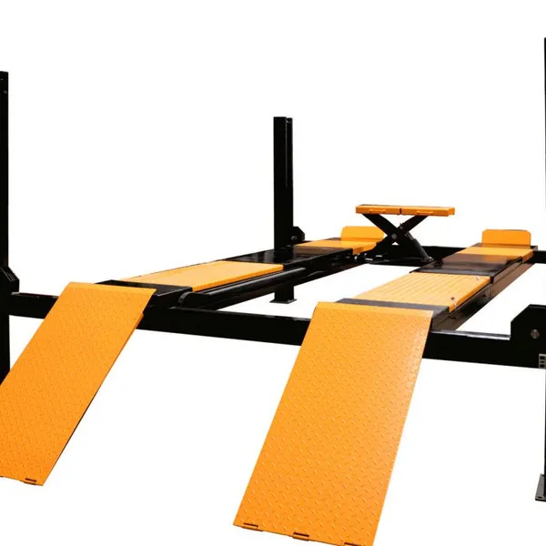 Good Quality Hydraulic Car Lifter From China 1800mm 4 Post Car Lift 5000kg With Manual Unlock photo-2
