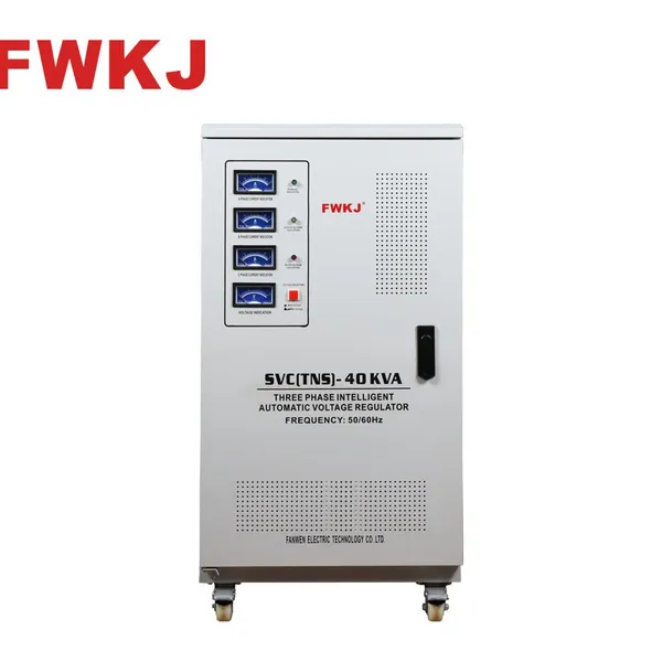 Three Phase 380V 40KVA Voltage Stabilizer With Analog Pointer Display and Automatic Adjustment photo-2