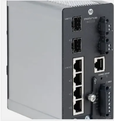ALLEN-BRADLEY 1783-RA2TGWC4G STRATIX 4300 REMOTE ACCESS ROUTER photo-2