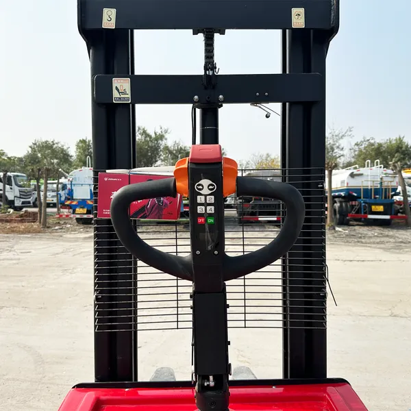 High Capacity 1ton 1500kg 1.5t Electric Stacker Reinforced Structure and Efficient Lifting for Heavy Cargo Electric Stacker photo-5