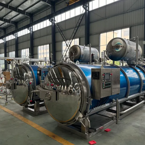 Full Automatic Counter Pressure Water Spray Retort Machine
