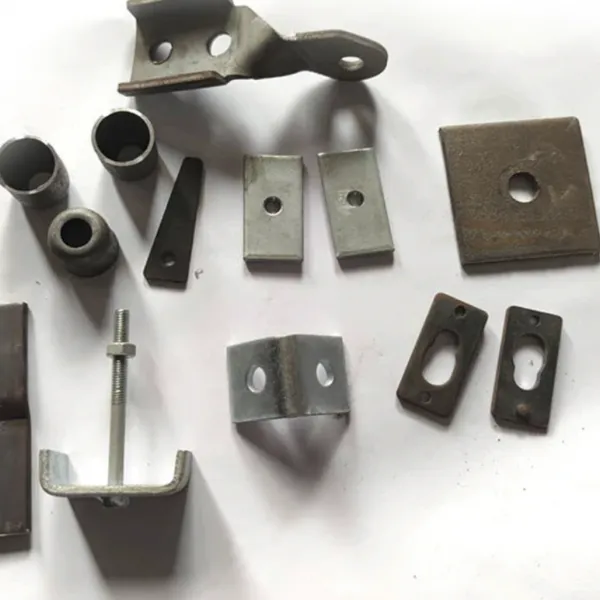 Heavy duty special-shaped laser cutting parts for 10mm steel plate, automatic nesting software included