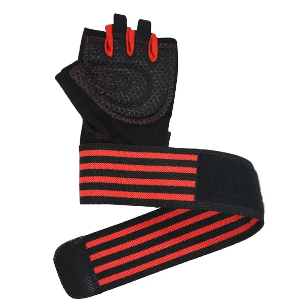 Premium Custom Logo Half-Finger Sports Gloves for Athletes