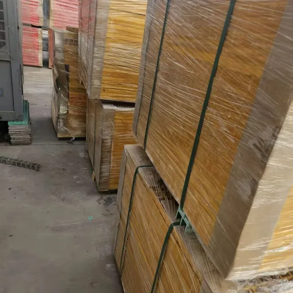 Graphite Electrode Plant FRP Grating Heat Dust Resistant Anti Slip Baking Workshop Floor Panel