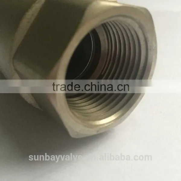 Ningbo Sunbay Nickel Plated Brass Full Port Ball Valve photo-5