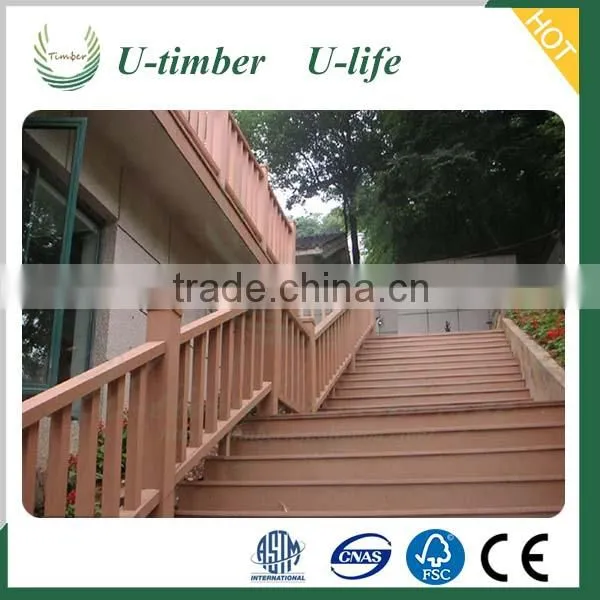 Highly Praised Elegant Shape WPC Composite Outdoor Railing photo-2