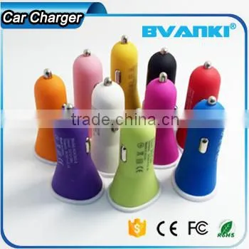 Top Quality Online Shopping Frosted Spray Portable Universal Dual USB Car Charger for Smart Phone With 2 Usb Ports Free Samples photo-5