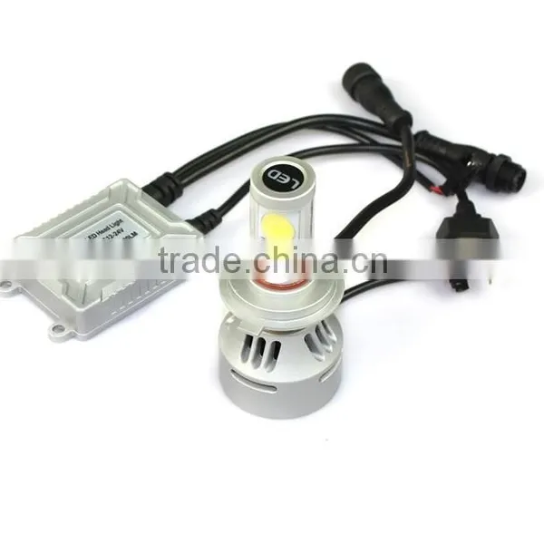 2015 Hot Sale!!! High Lumen 3500LM Powerful Light 12v 24v 38w Cr-ee Led Headlight Bulb for Auto / Motorcycle photo-2