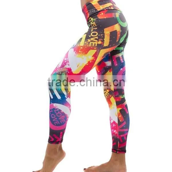 Full Sublimation Never Fading Sport Leggings Women&wholesale Women Leggings Tights photo-3