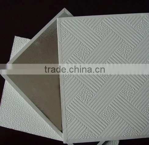 Vinyl Coated Gypsum Ceiling Tiles photo-2