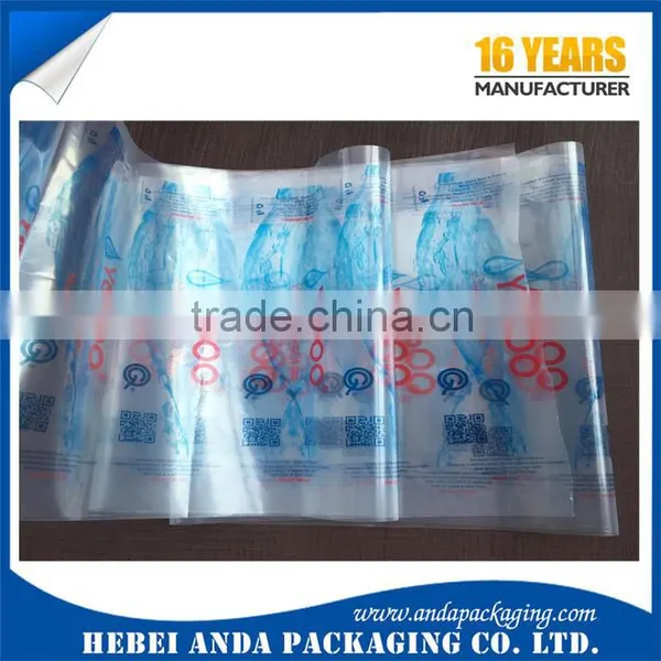 Plastic Pouch Roll for Water /transparent Water Packaging Roll Film/ PE Drink Water Sachet Package photo-6