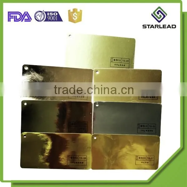 Golden, Silver, Holographic Metallized Paper for Beer Label photo-5