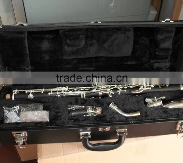 High Grade Imitated Wood Body Alto Clarinet Silver Plated Keys photo-4