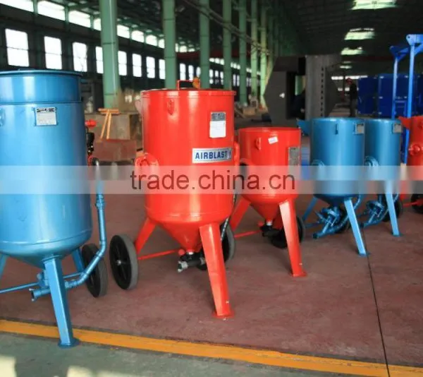 Portable Sand Blasting Tank for Shot Blasting Machine photo-3