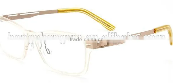 Transparent TR Full Frame With Stainless Temples for Man Spectacles photo-4
