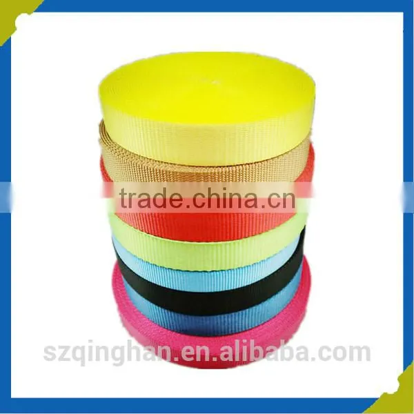 Factory Made Home Textiles Nylon Webbing Colorful Woven Webbing Strap photo-5