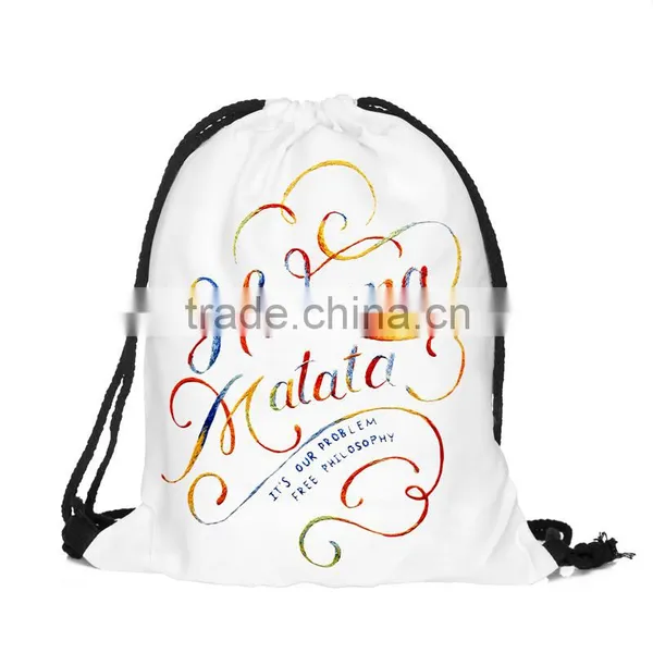 High Quality Custom 3D Print Wholesale Polyester Fabric Folding Shopping Bag photo-4