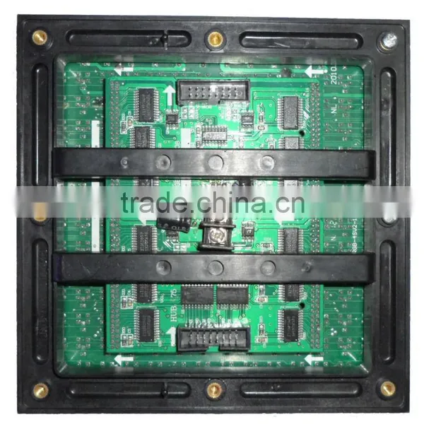 Full Color Tube Chip Color and P10mm Pixels DIP Led Display Module photo-2