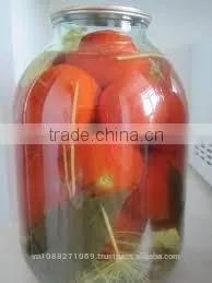 Fresh Pickled Tomatoes in 1500ml Jars