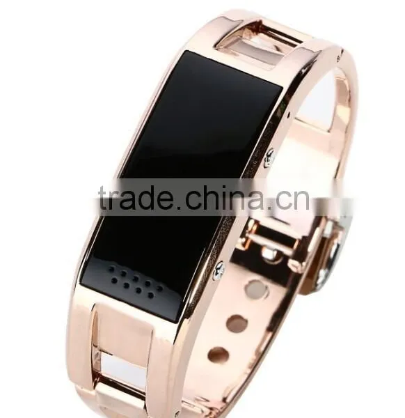 Titanium Alloy Bluetooth Smart Bracelet With OLED Screen photo-2