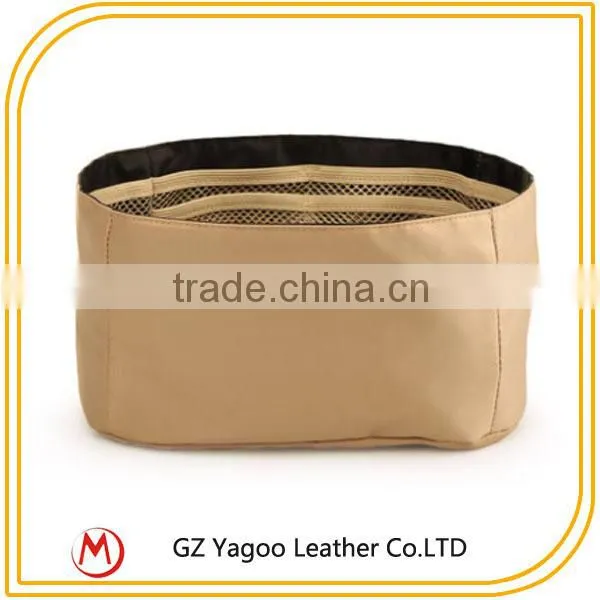 Newest Canvas Non-zipper Cosmetic Bags Cases With Compartments photo-4