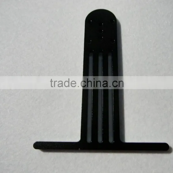 6061 Aluminum Gimbal Parts CNC Aluminum M3 Thread Black Annodized photo-3