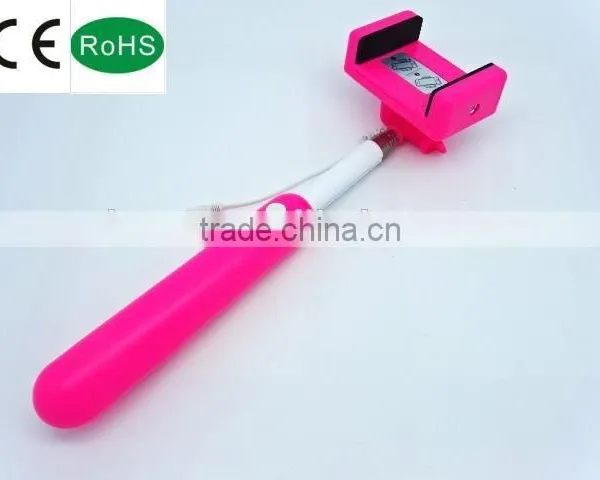 Manufature Selfie Stick With DC3.5mm Cable photo-3