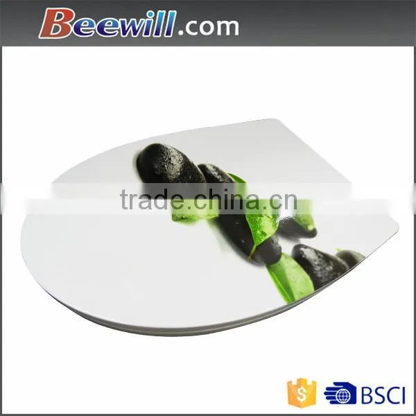 Flat Surface uf Printed Toilet Seats