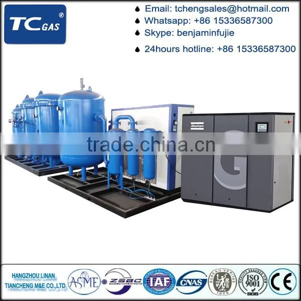 93% High Purity Air Separation Plant for Industrial Cutting photo-3