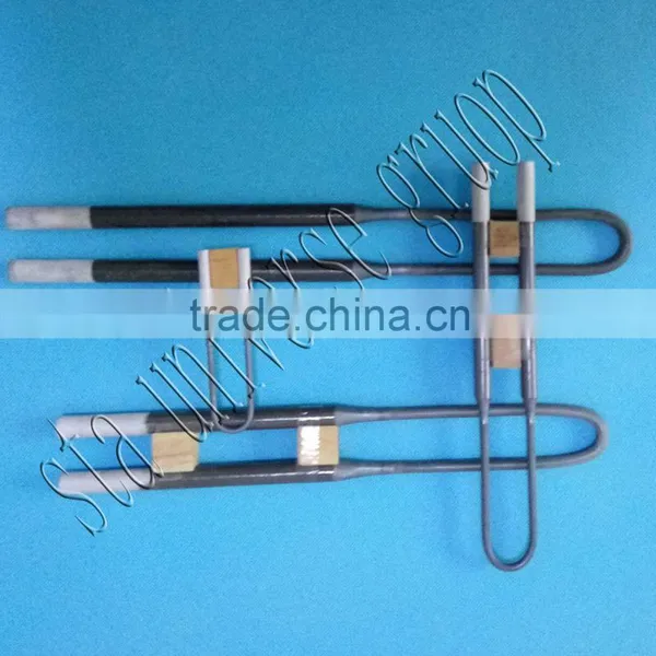 Molybdenum Disilicide Heating Element / MoSi2 Rods With Clamps photo-3