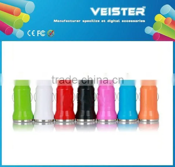 Powerful White 2.1A Dual USB Port Car Charger Adapter For IPhone 6 & 6 Plus 5S 5C 5 From Veister photo-3