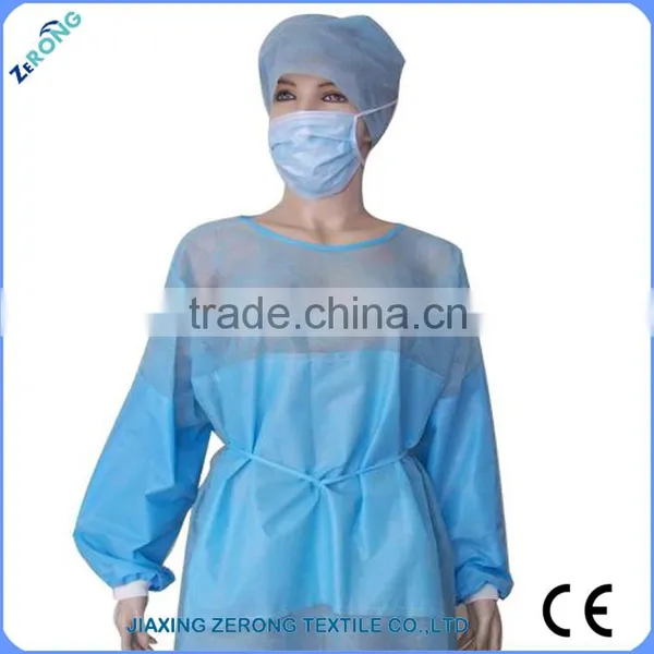 Disposable SMS STERILED Half Reinforced or Reinforced Surgical Gown