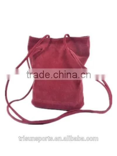 2016 New Designer Red Cotton Travel Handbag for Ladies