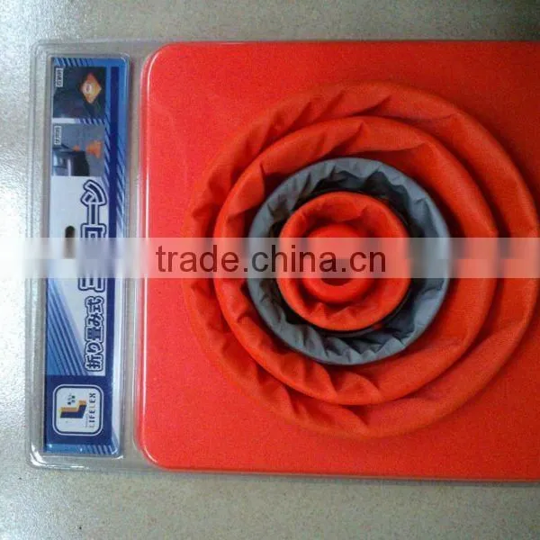 30cm/40cm/60cm/70cm Reflective Traffic Cone With Different Colors & Packing / Flexible/collapsible/retractable Safety Road Cone Quality Choice photo-2