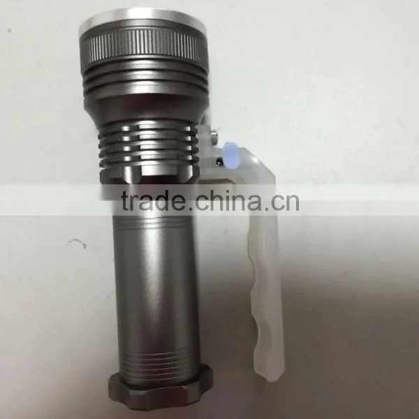 2015 New Design X5 Water Proof Rechargeable Alloy Body LED Handle Flashlight/torch With CE & ROHS photo-3