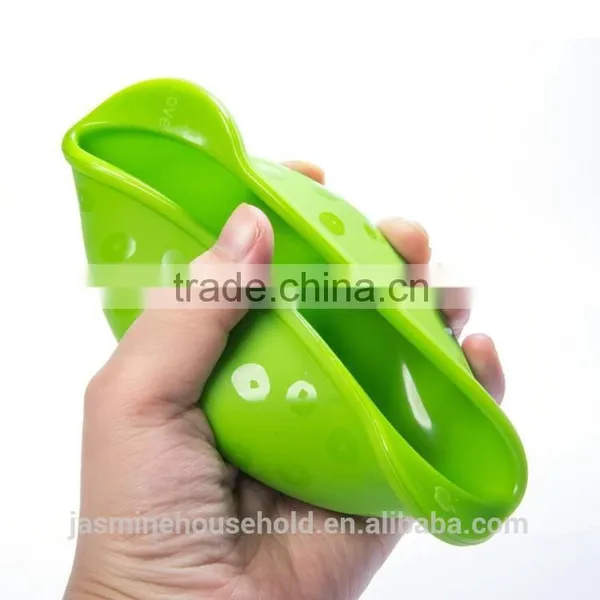 Flexible Food Grade Silicone Feeding Bowls for Baby, Trainning Bowls for Eating photo-4