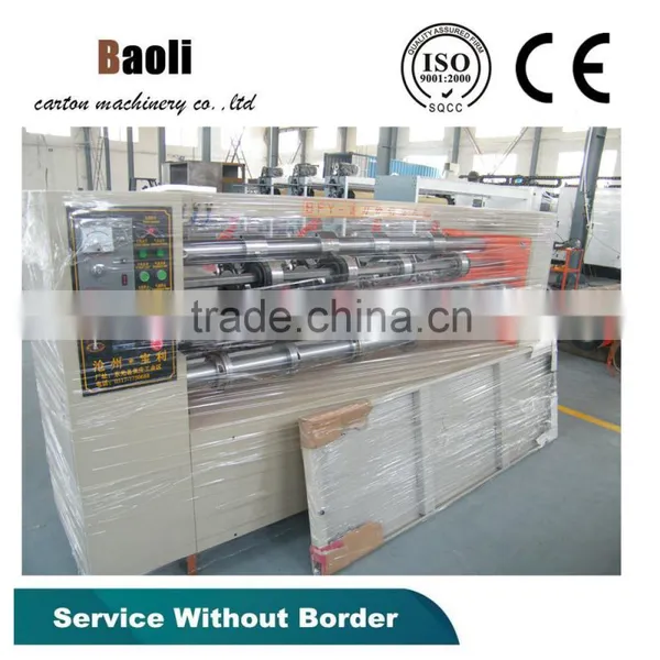 Carton Thin Blade Slitter Scorer Machine/Cartwn Llafn Tenau Peiriant Sgoriwr Slitter photo-6