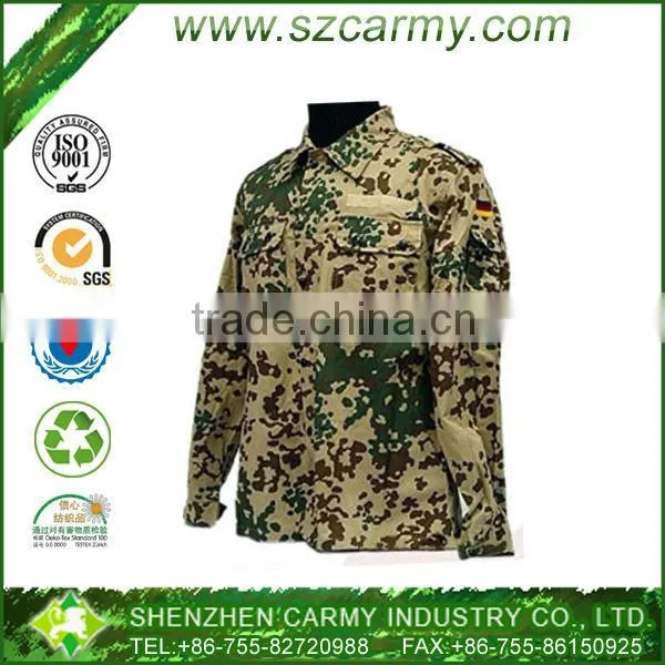Germany Desert Flecktarn BDU Tactical Military Uniforms Camouflage