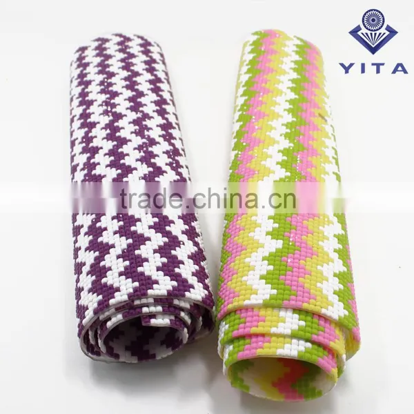 Colorful Beaded Rhinestone Hotfix Resin Whith Adhesive Sheet for Clothing and Shoes photo-6