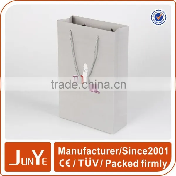 Jewelry Packing Little Square Bottom White Craft Paper Bag photo-2